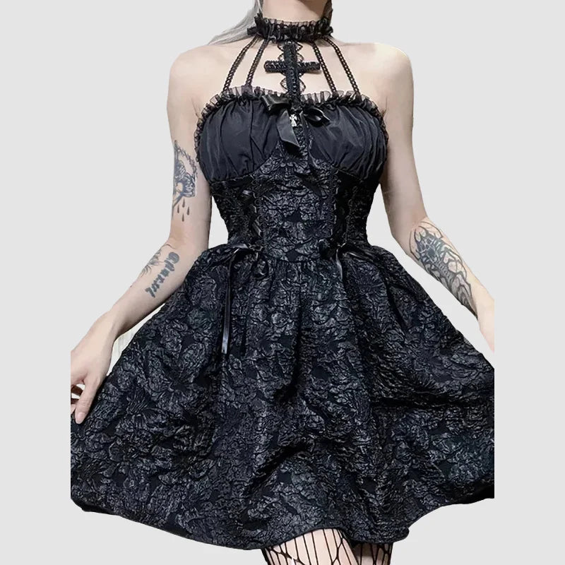 Elegant gothic dress Abyssal - Sklep gotycki i Buty Gotyckie Elegant gothic dress Abyssal - Sklep gotycki i Buty Gotyckie