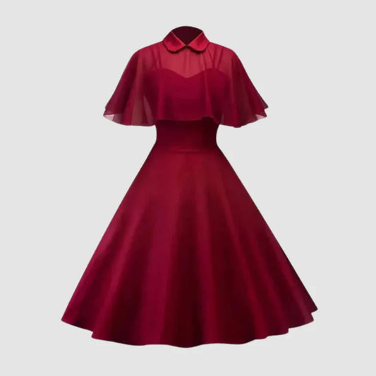 Elegancka sukienka gotycka wiosenna