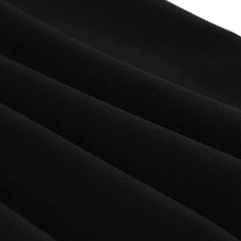 Gothic evening dress black
