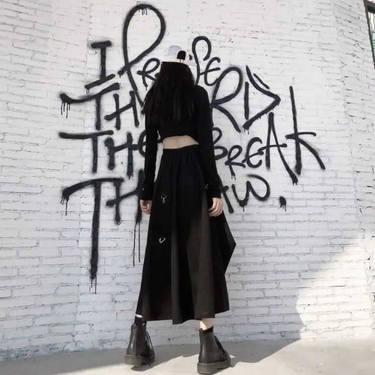 LONG SKIRT IN GOTHIC STYLE
