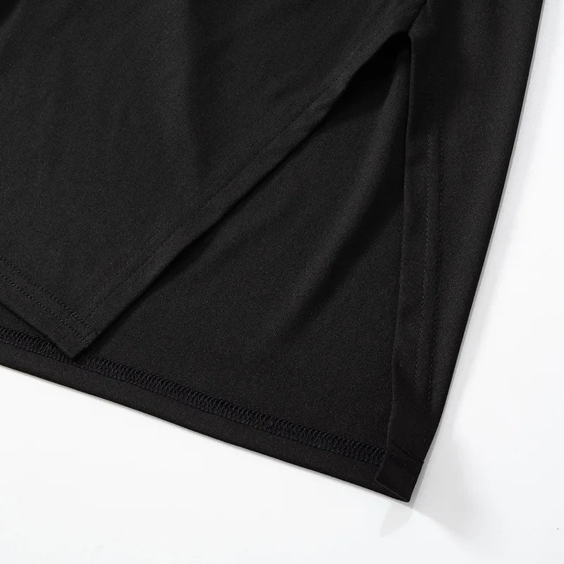 Seksowna sukienka gotycka z długim rękawem