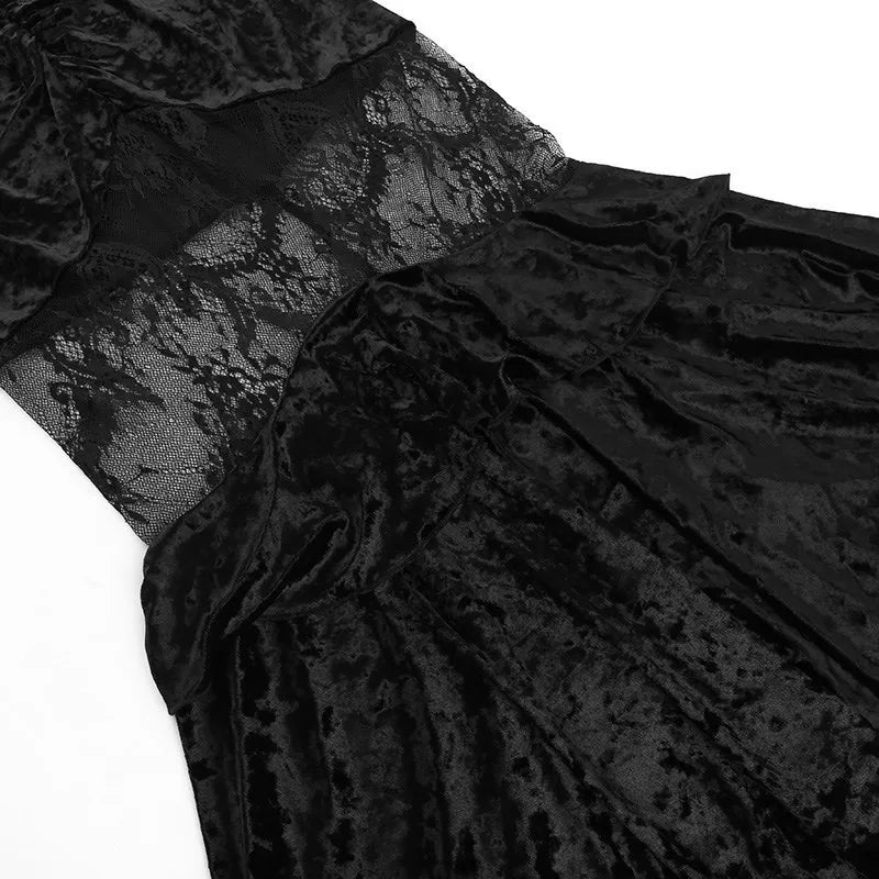 Lace Gothic Skirt - Black