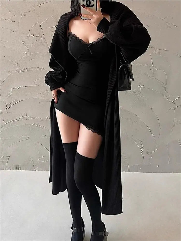 Gothic patchwork dress