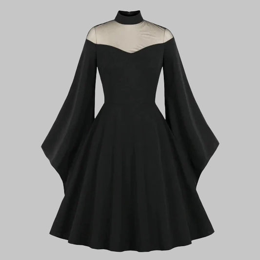 Sukienka wieczorowa elegancka czarna