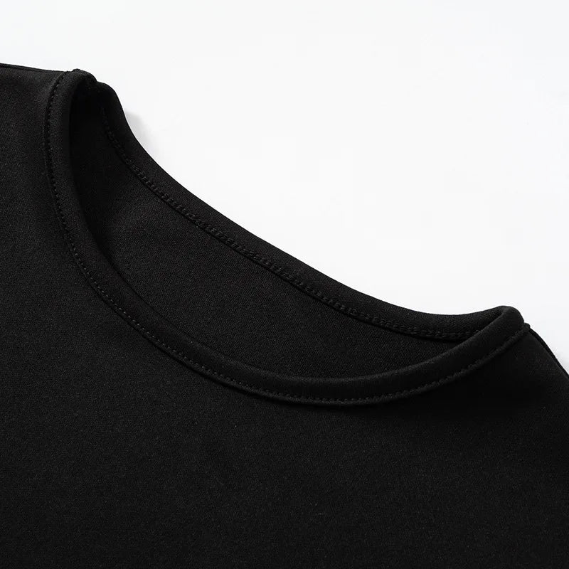 Seksowna sukienka gotycka z długim rękawem