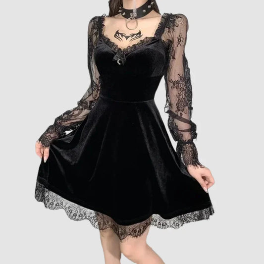 GOTHIC CORSET DRESS