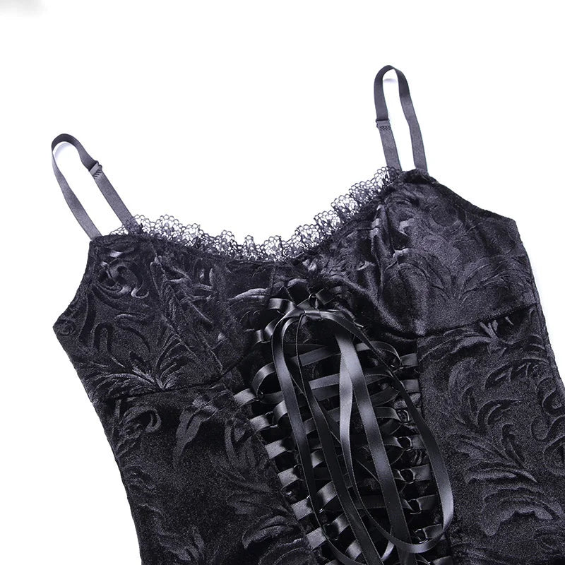 Black gothic top