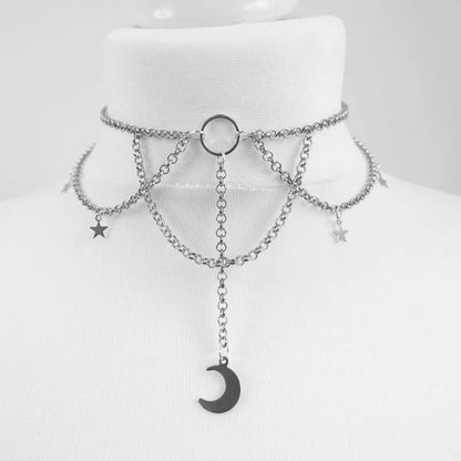 Choker with a moon motif (Variants)