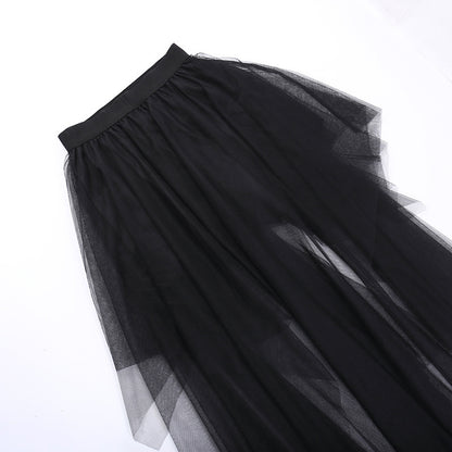 Gothic spring skirt from the Halloween collection