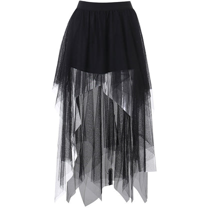 Gothic spring skirt from the Halloween collection