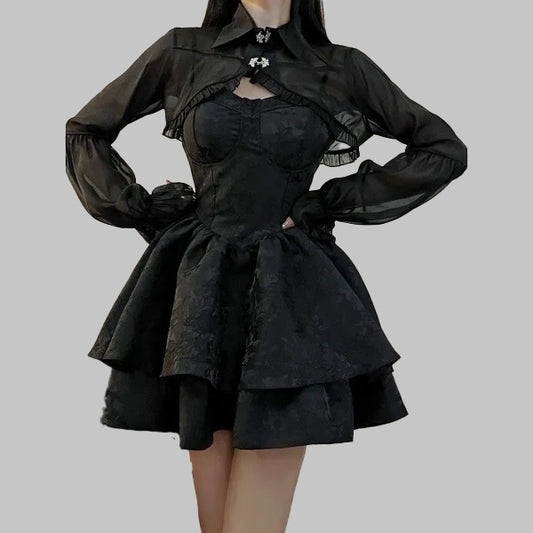 Vestido lolita negro