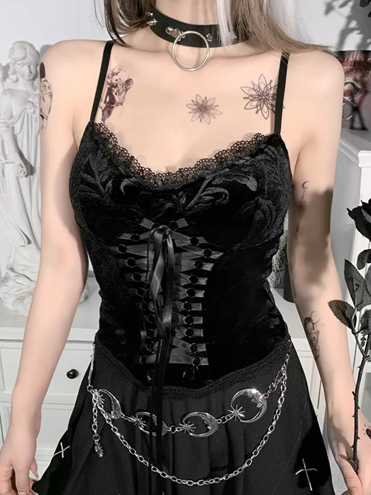 Black gothic top