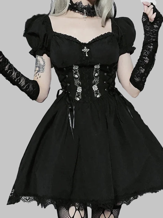 vestido lolita oscuro