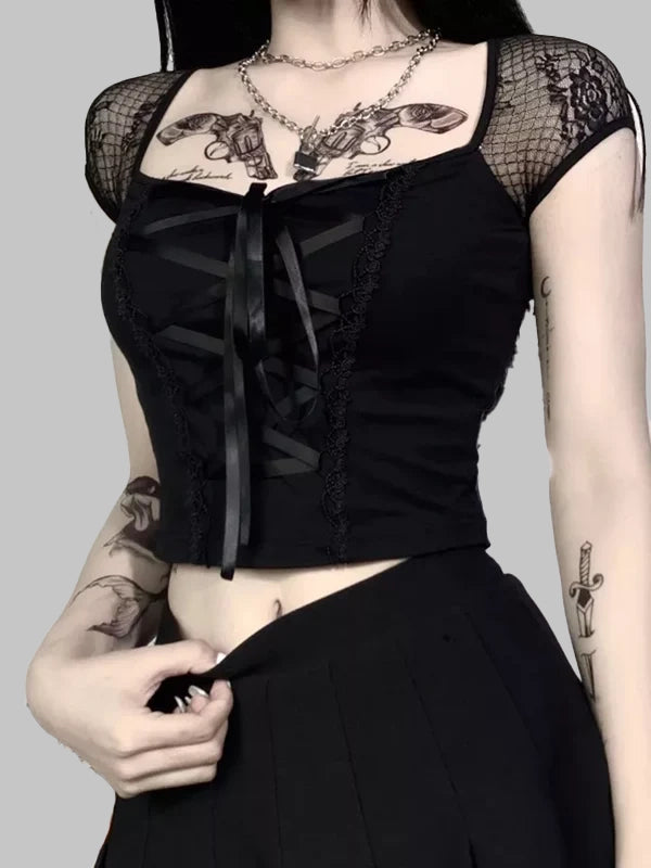 Gothic corset top