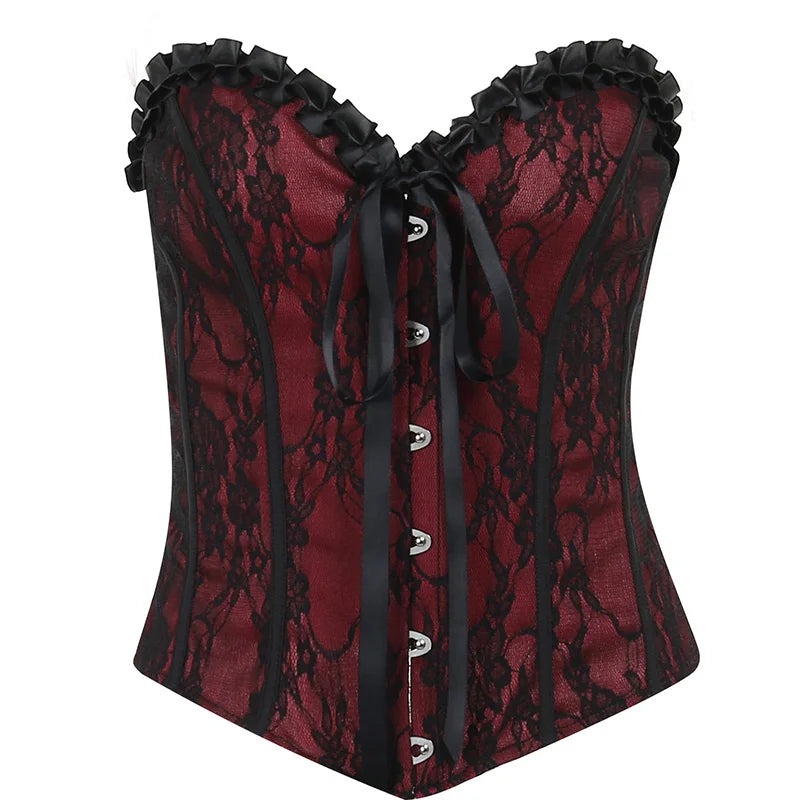 Gothic laced corset