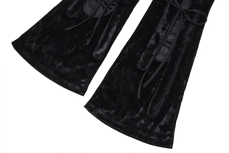 pantalones de vendaje negro