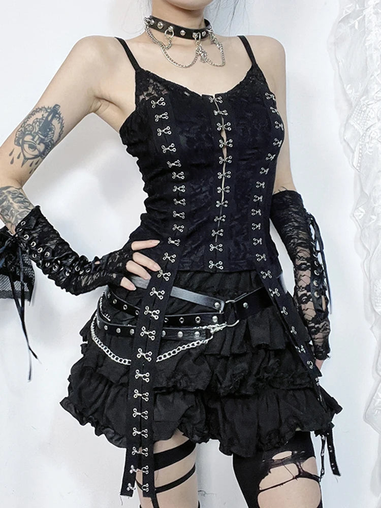 Gothic lace blouse