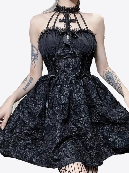 Elegant gothic dress