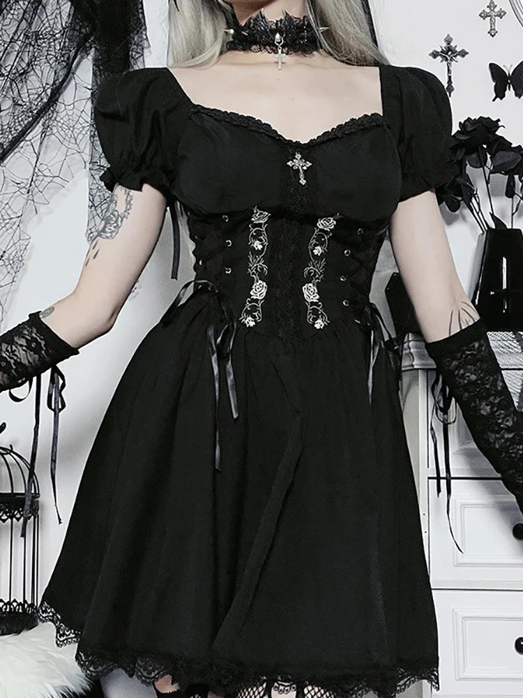 Lolita dress dark