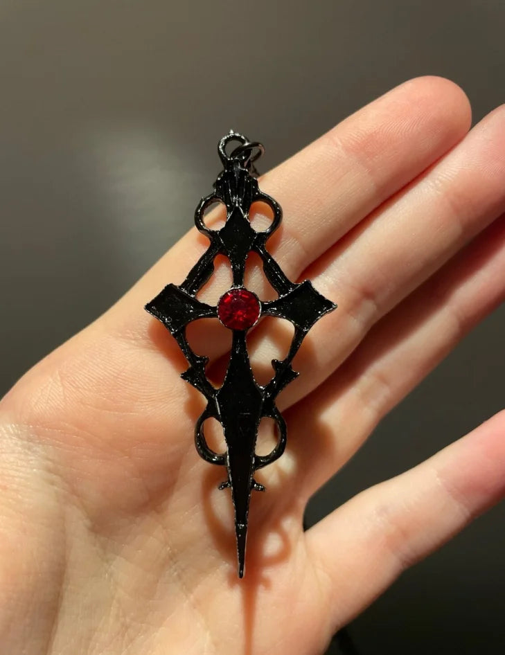 Gothic vampire necklace