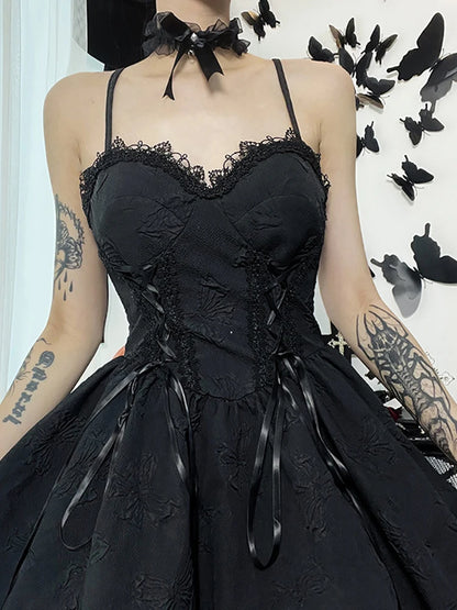 Gothic Jacquard dress