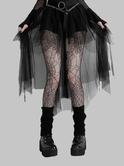 Gothic spring skirt from the Halloween collection