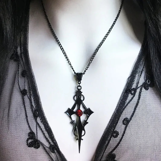 Collar de vampiro gótico