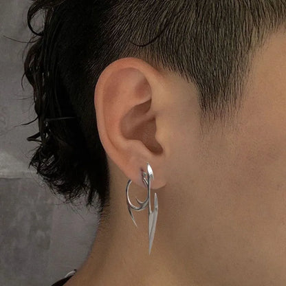 Gothic cyberpunk earrings