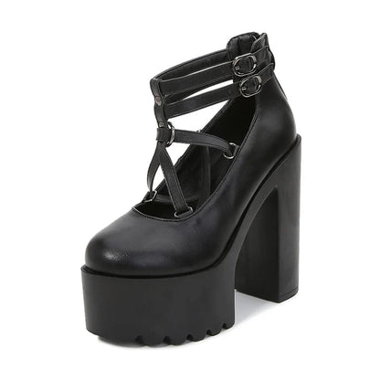 GOTHIC PLATFORM SHOES